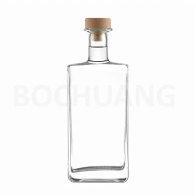 750ml Gin Vidrio Botella rehegua